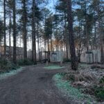 Verscholen in het bos ligt daar onze Sweet Cabin.