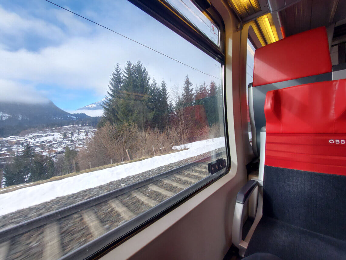 Skigebied Rauris is ook prima met de trein te bereiken.