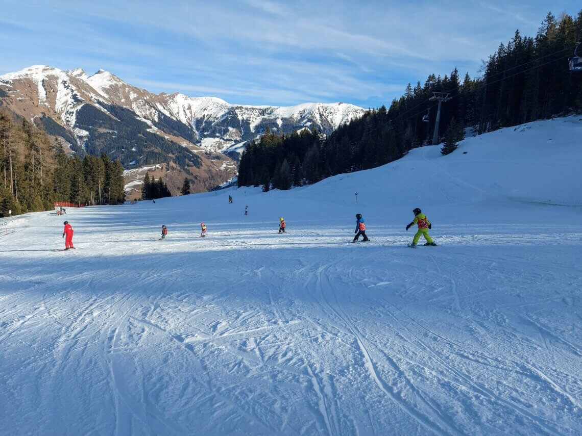 Skiles in skigebied Rauris