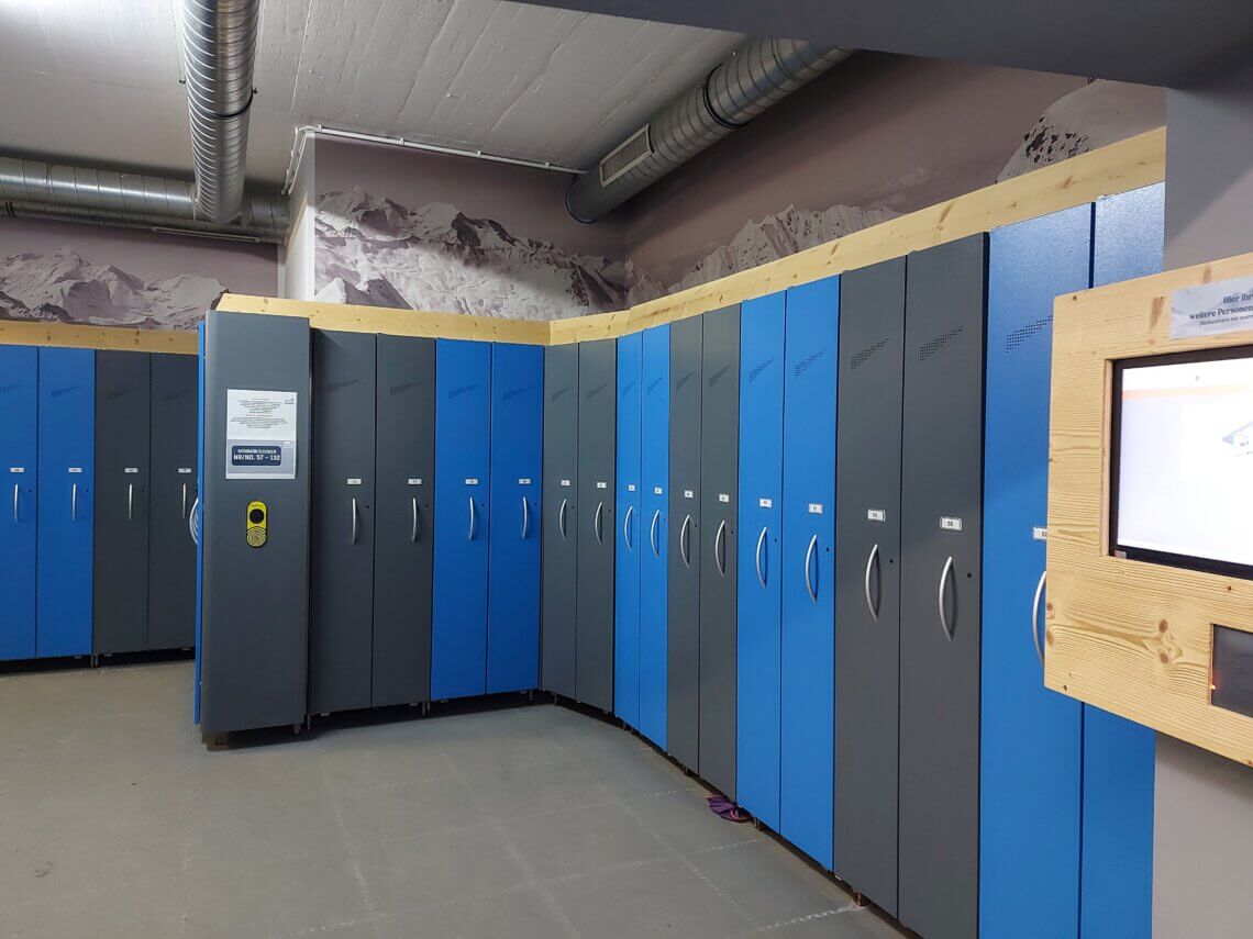 Een handig skidepot