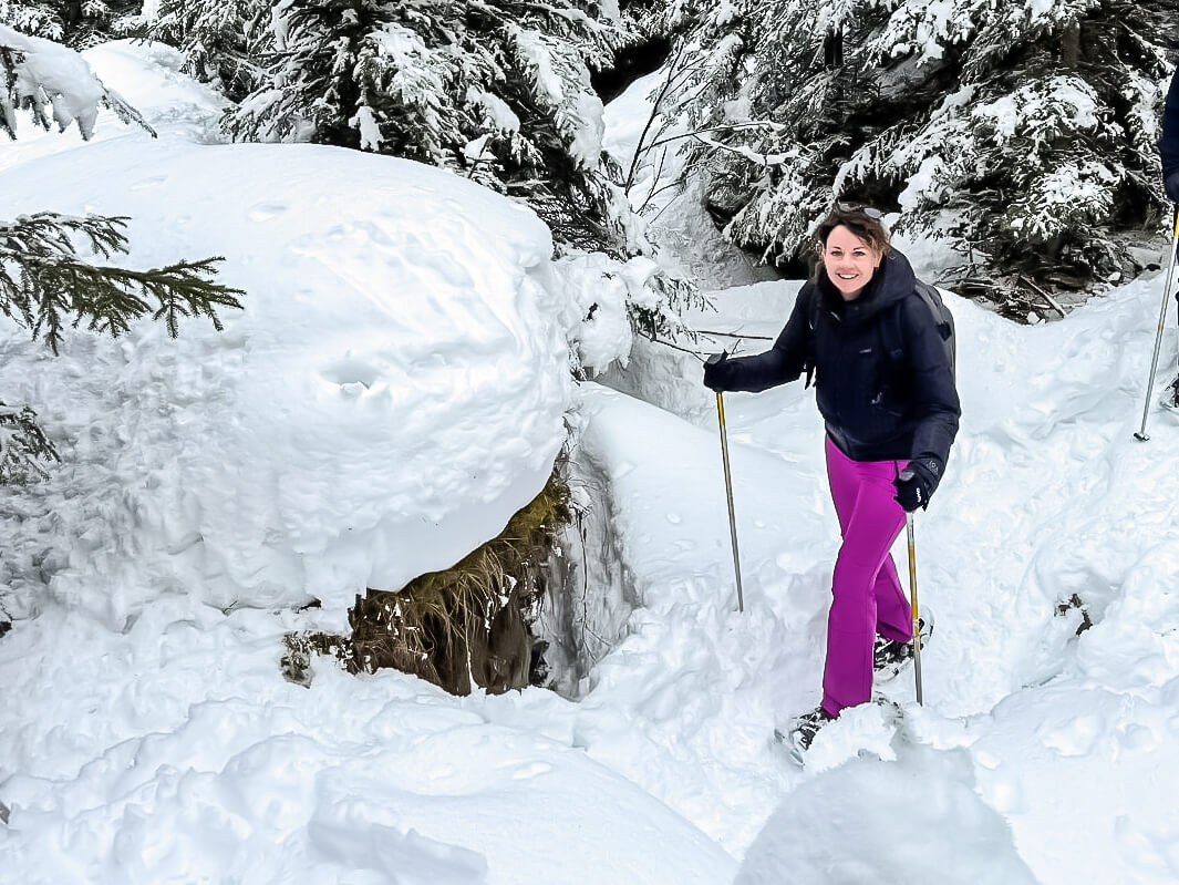 Sneeuwschoenwandelen in Nationalpark Hohe Tauern. Wat een sprookje.