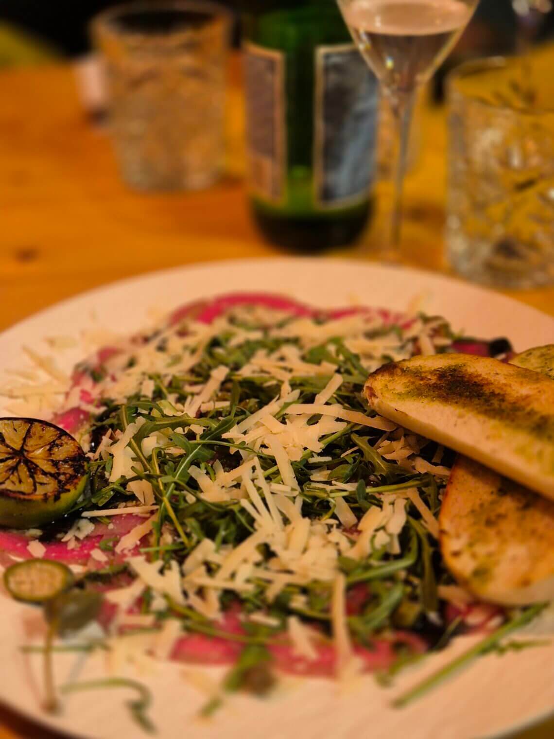 voorgerecht rundscarpaccio