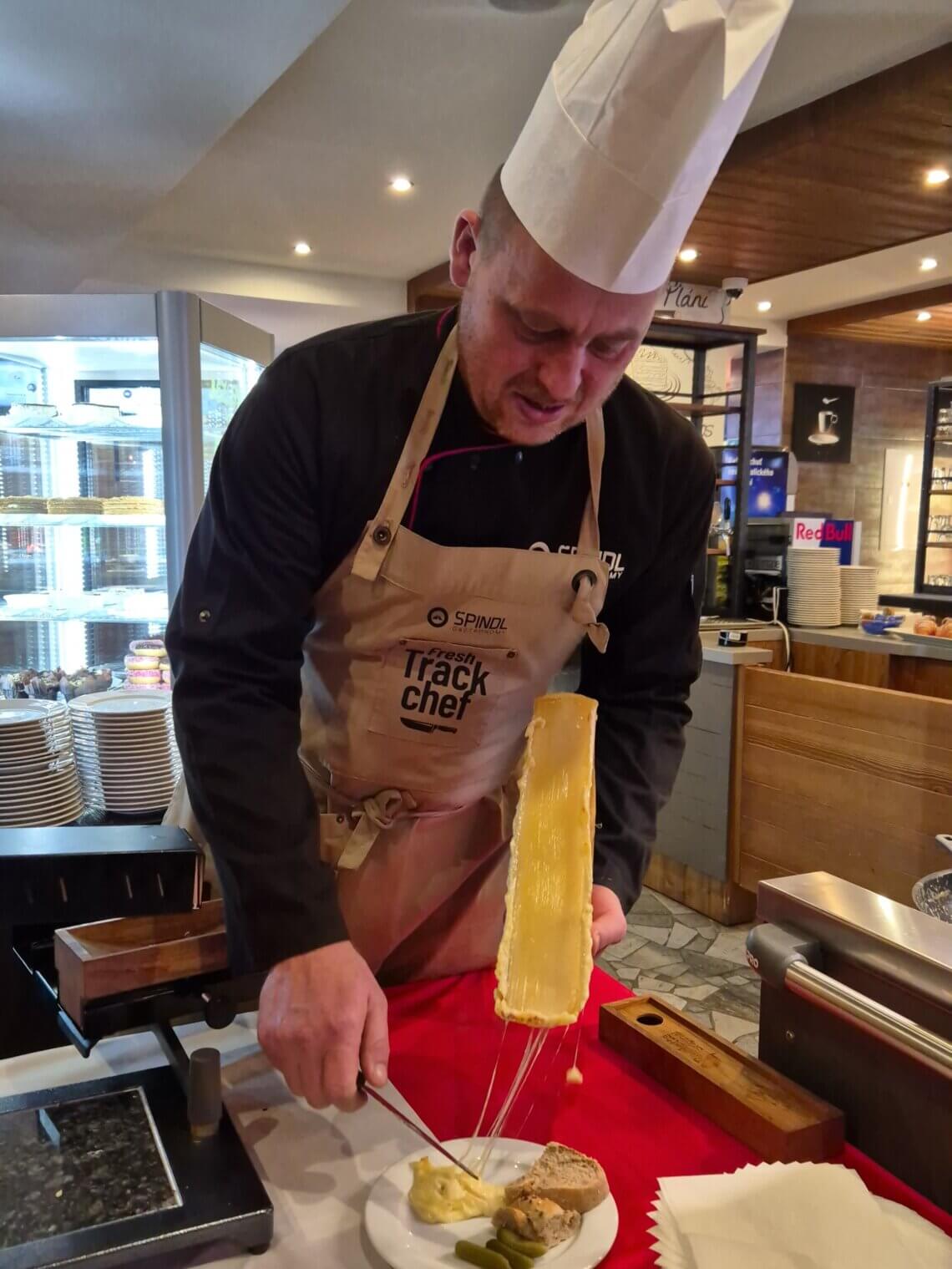 Raclette als ontbijt, het kan niet beter!