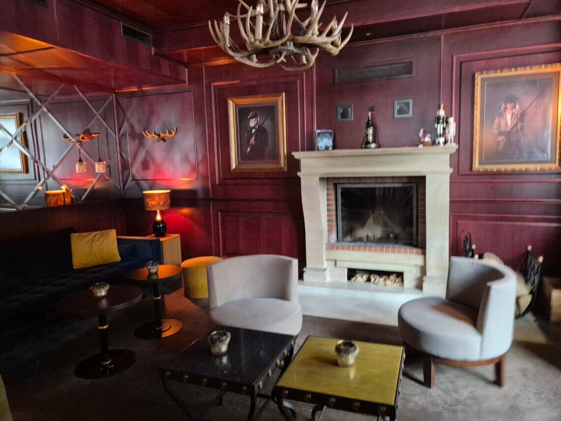 de gezellige salon