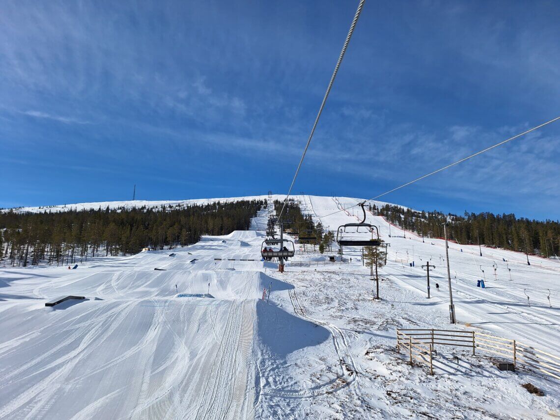In skigebied Stöten zijn ook genoeg leuke funpistes! 