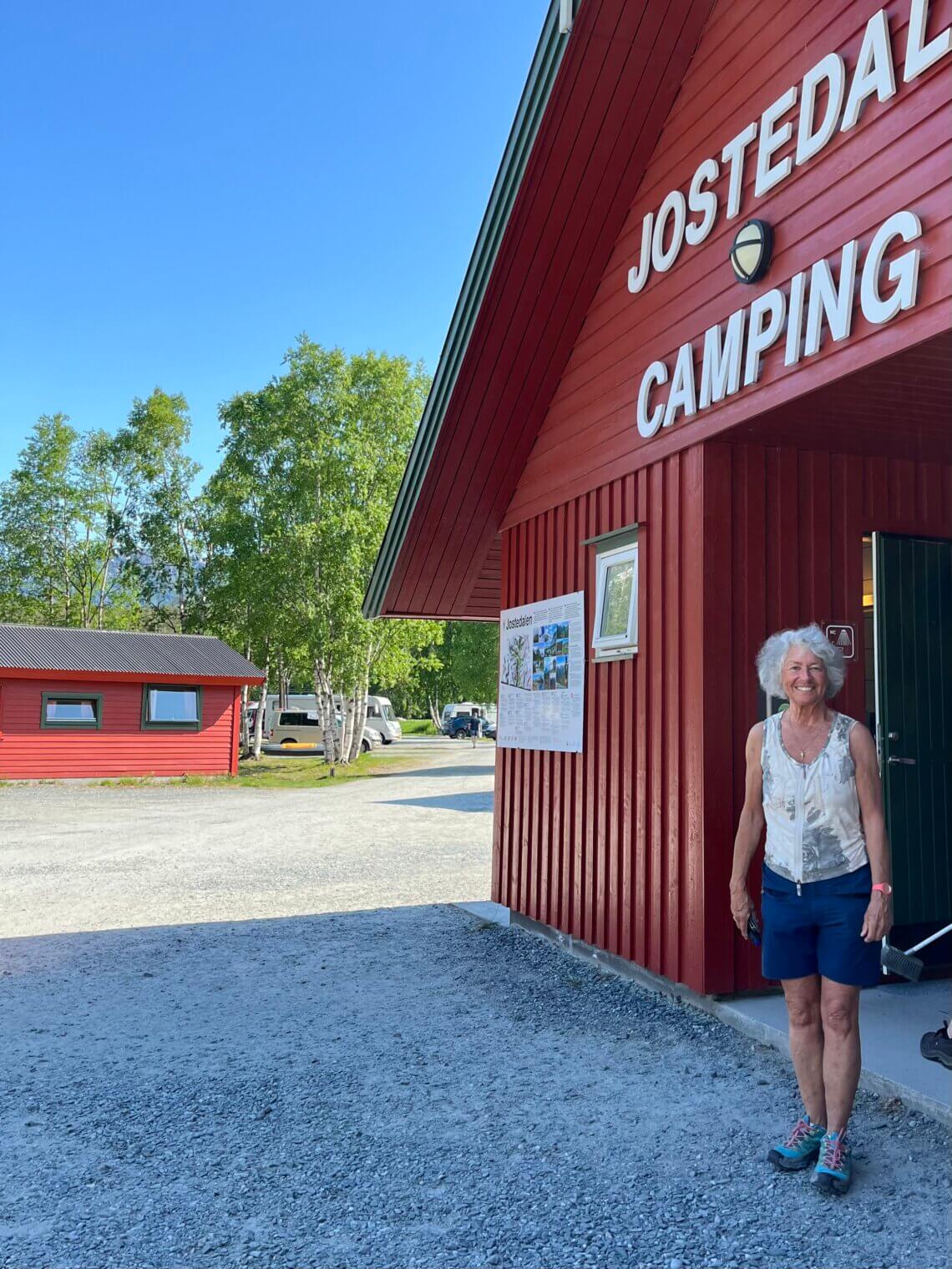 Op Jostedal Camping word je hartelijk ontvangen door eigenaresse Astrid
