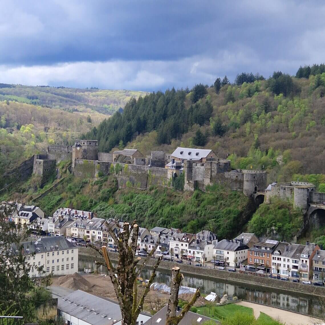 Het mooie kasteel van Bouillon