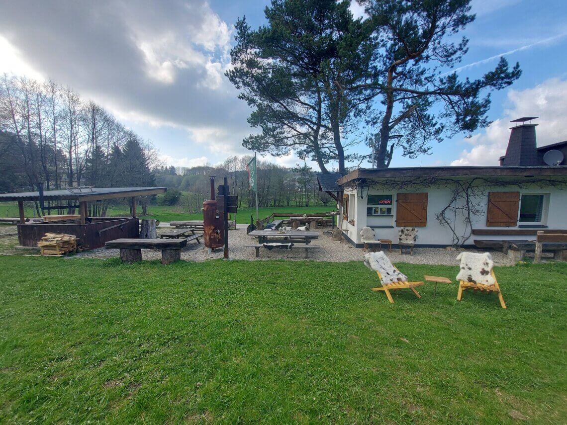 De Pön Hütte. Perfect als tussenstop