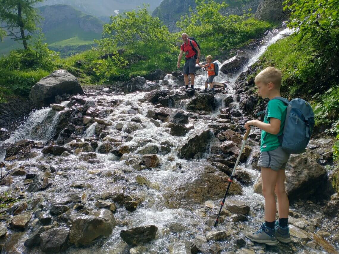 Een 2-daagse huttentocht in het Berner Oberland in Zwitserland.