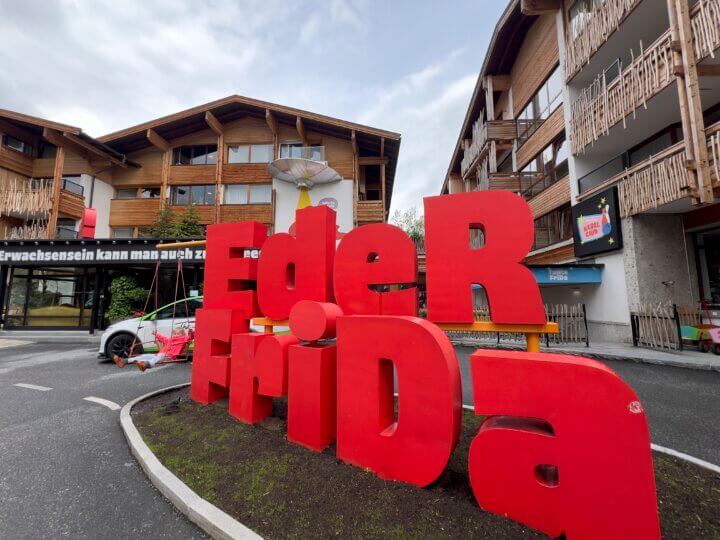 Kinderhotel EderFrida in Maria Alm in Oostenrijk.