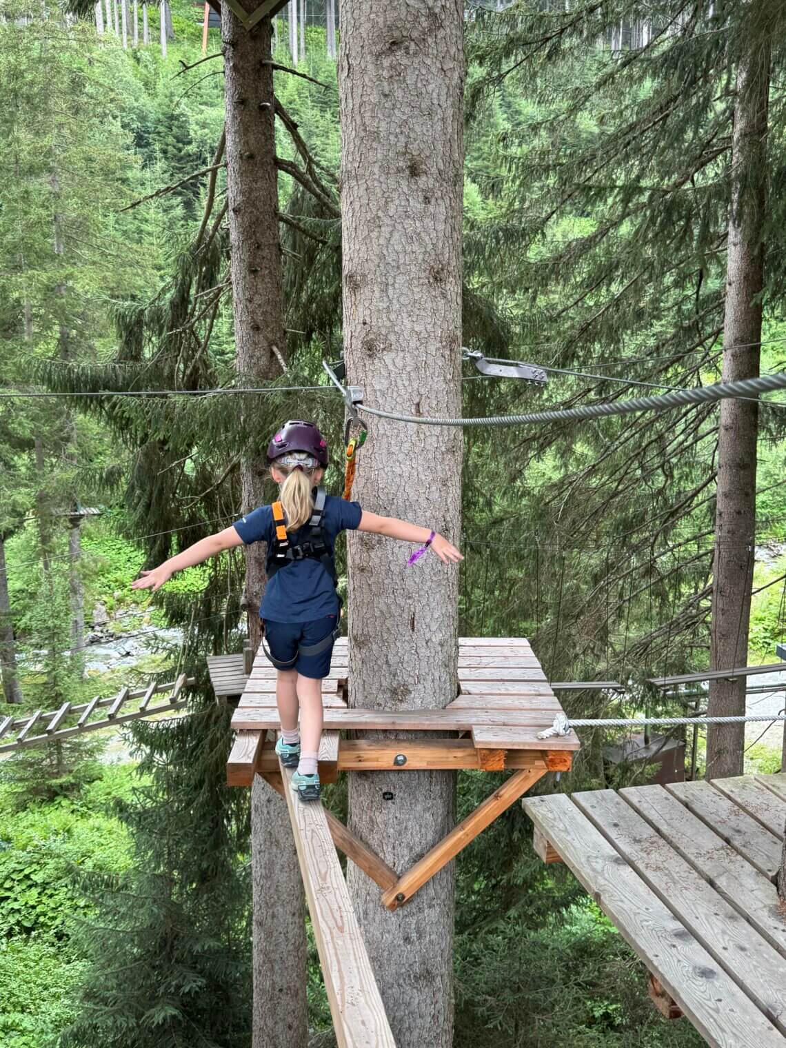 High Rope Park End of the Valley Saalbach