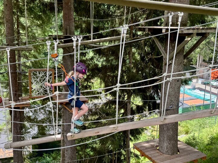 High Rope Park End of the Valley Saalbach