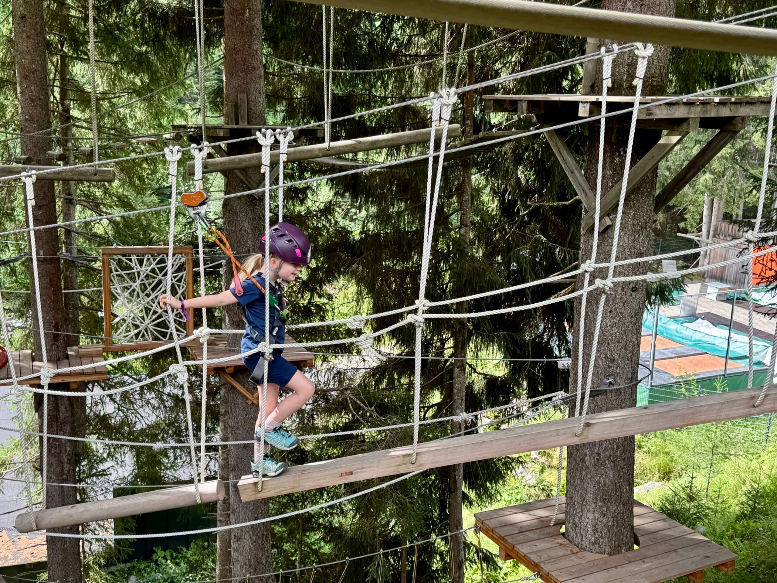 High Rope Park End of the Valley Saalbach