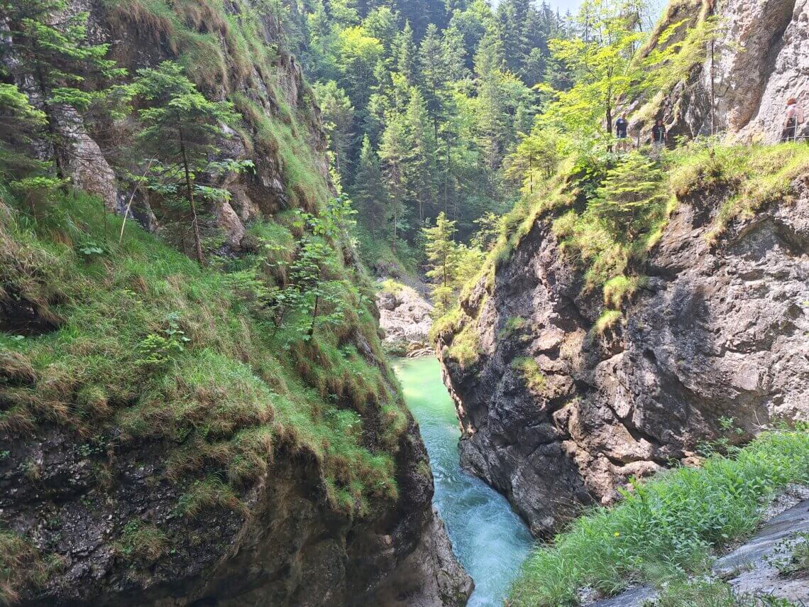 De Tiefenbachklamm.