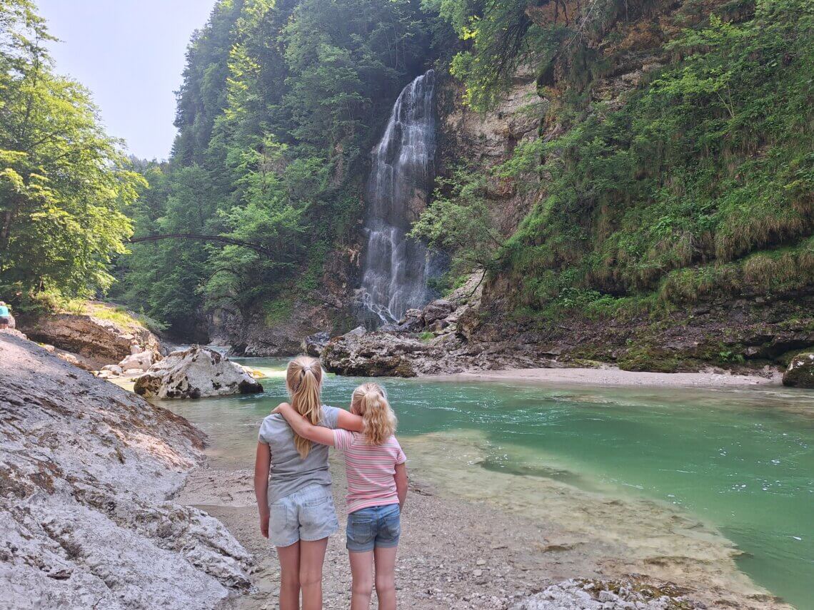 In het Alpbachtal zijn ook gave kloven, zoals de Tieferbachklamm.