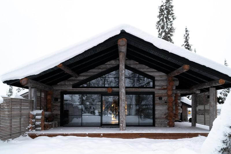 Boomstamchalet Villa Lake Ruka Lapland