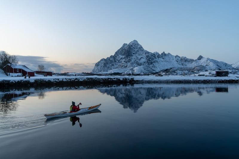 Kajakken Solvaer