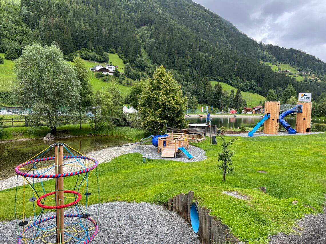 Ook weer een heerlijke plek in Paznaun met kinderen: Waterpark See.