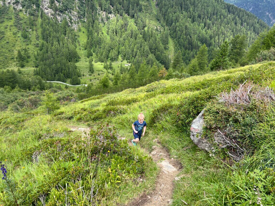 Onderweg naar de mooie Berglisee! 