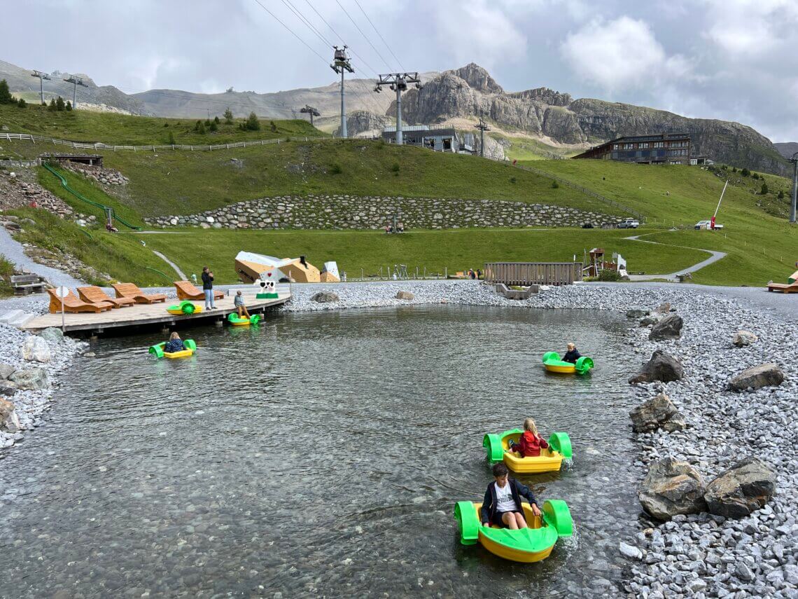 Een heerlijke plek tijdens een zomervakantie in Ischgl met kinderen.