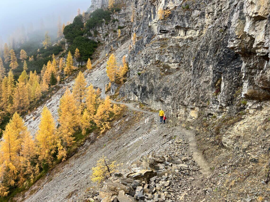 De route is werkelijk prachtig! 