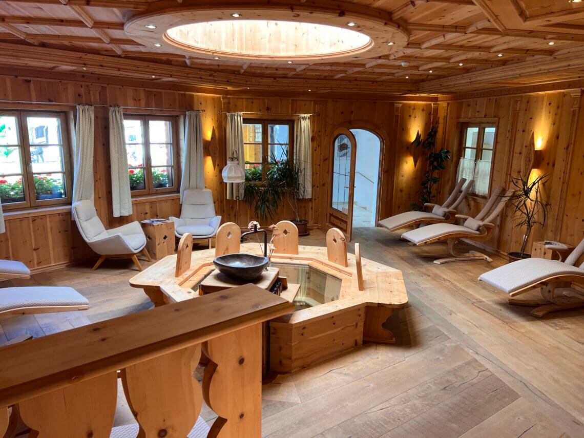 En een prachtige sauna en aparte fitness ruimte.