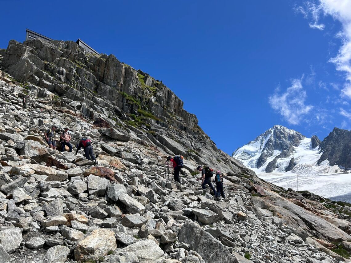 Huttentocht Refuge Albert 1er