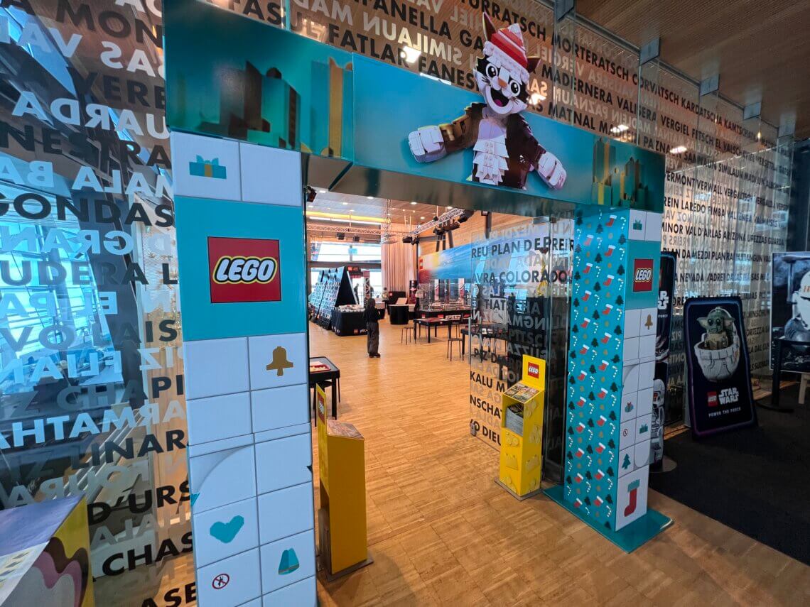 De LEGO® tentoonstelling bij het Padorama restaurant is een dikke aanrader!