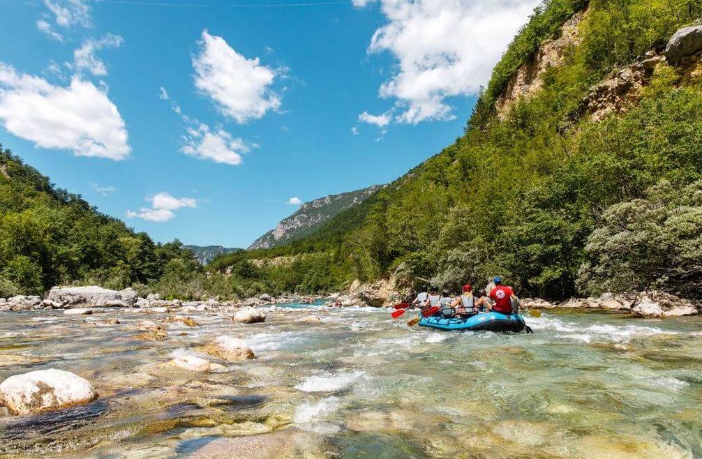 Montenegro raften
