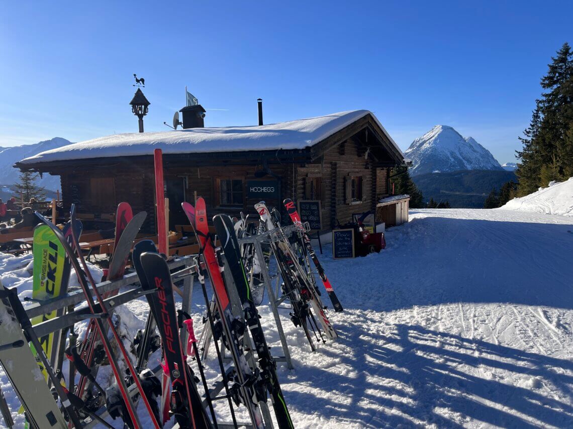 De gezellige Hechegg Alm.