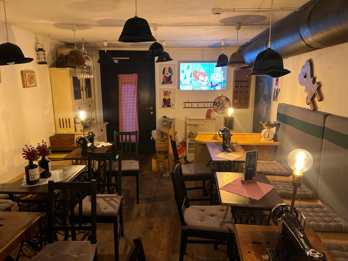 Leuk voor wat eten of een drankje, K.u.K in Seefeld.