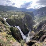 Watervallen in Noorwegen