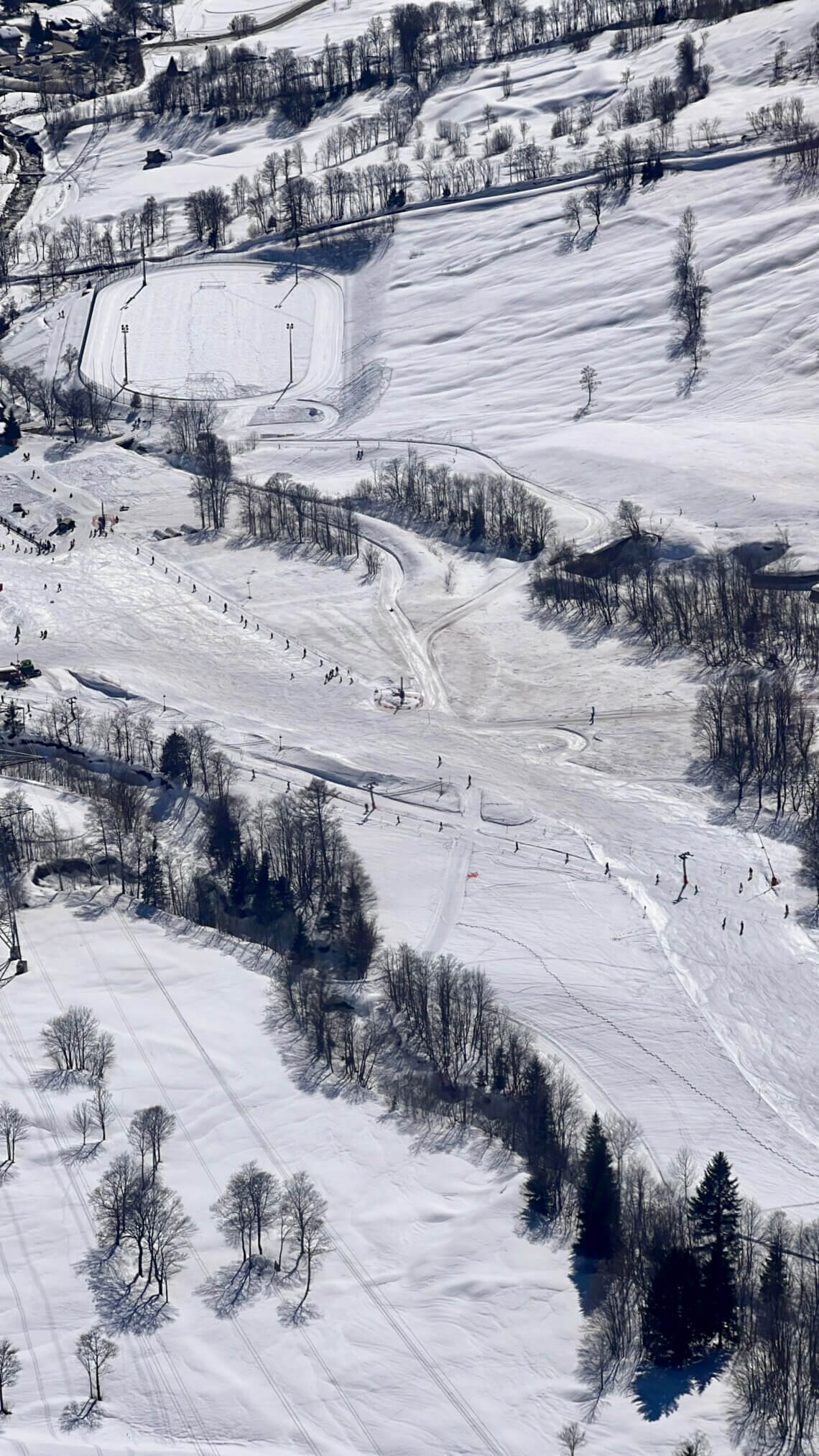 Snowland Leukerbad vanuit de Gemmi gondel