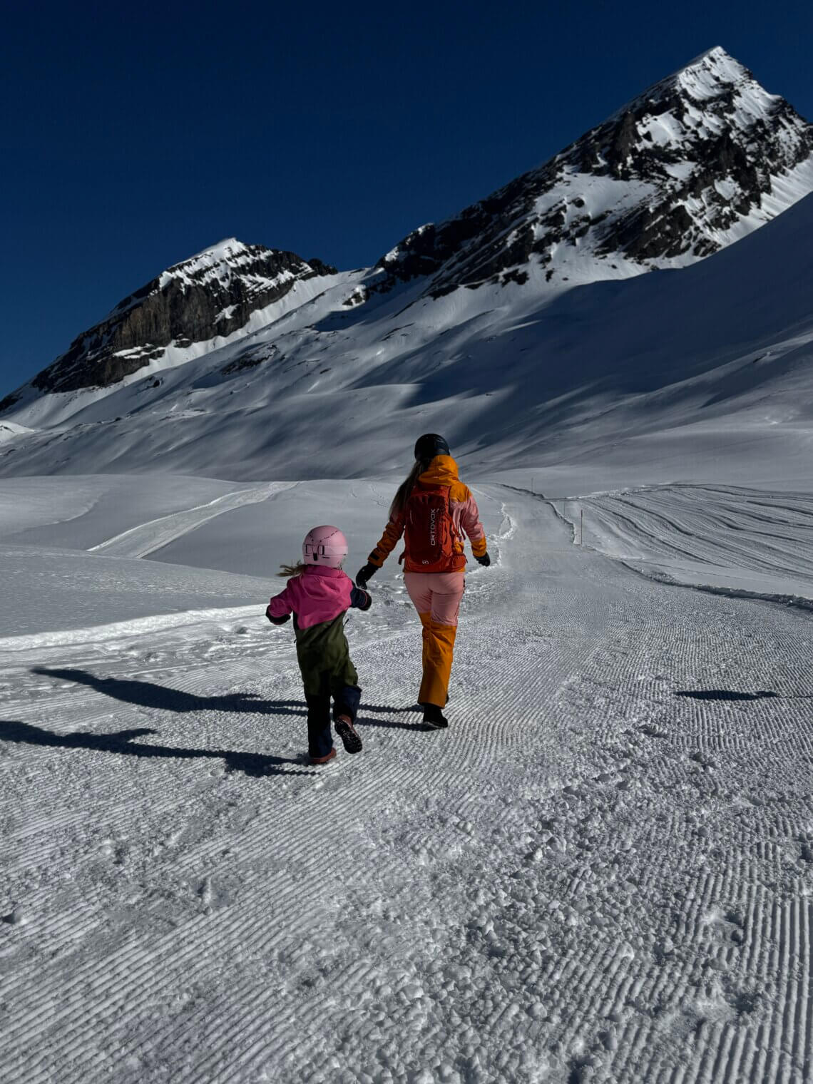 Winterwandelen bij Gemmi