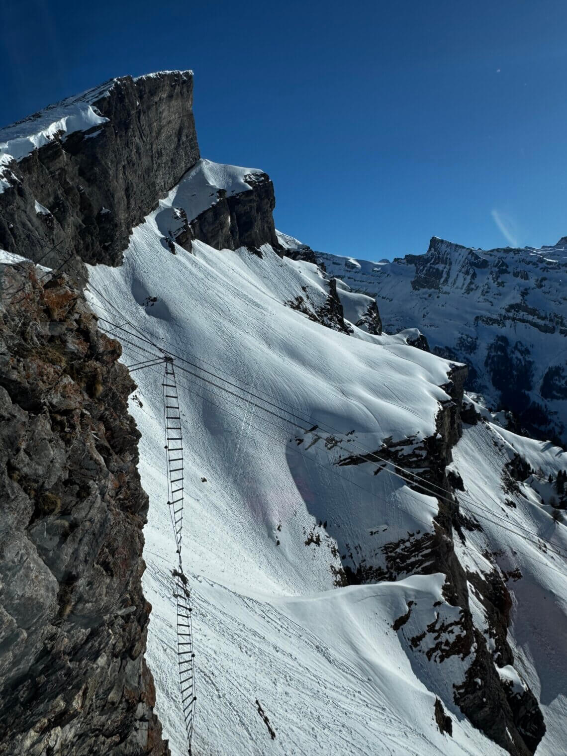 Ladder klettersteig Gemmi
