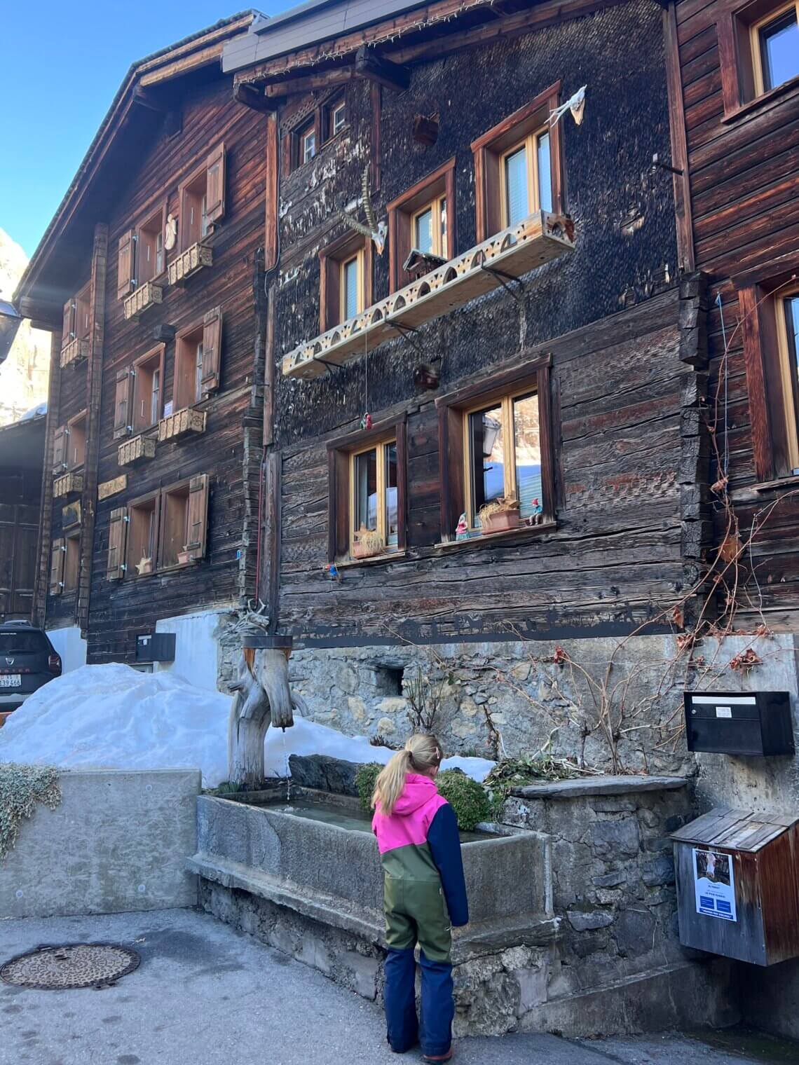 Oude centrum Leukerbad