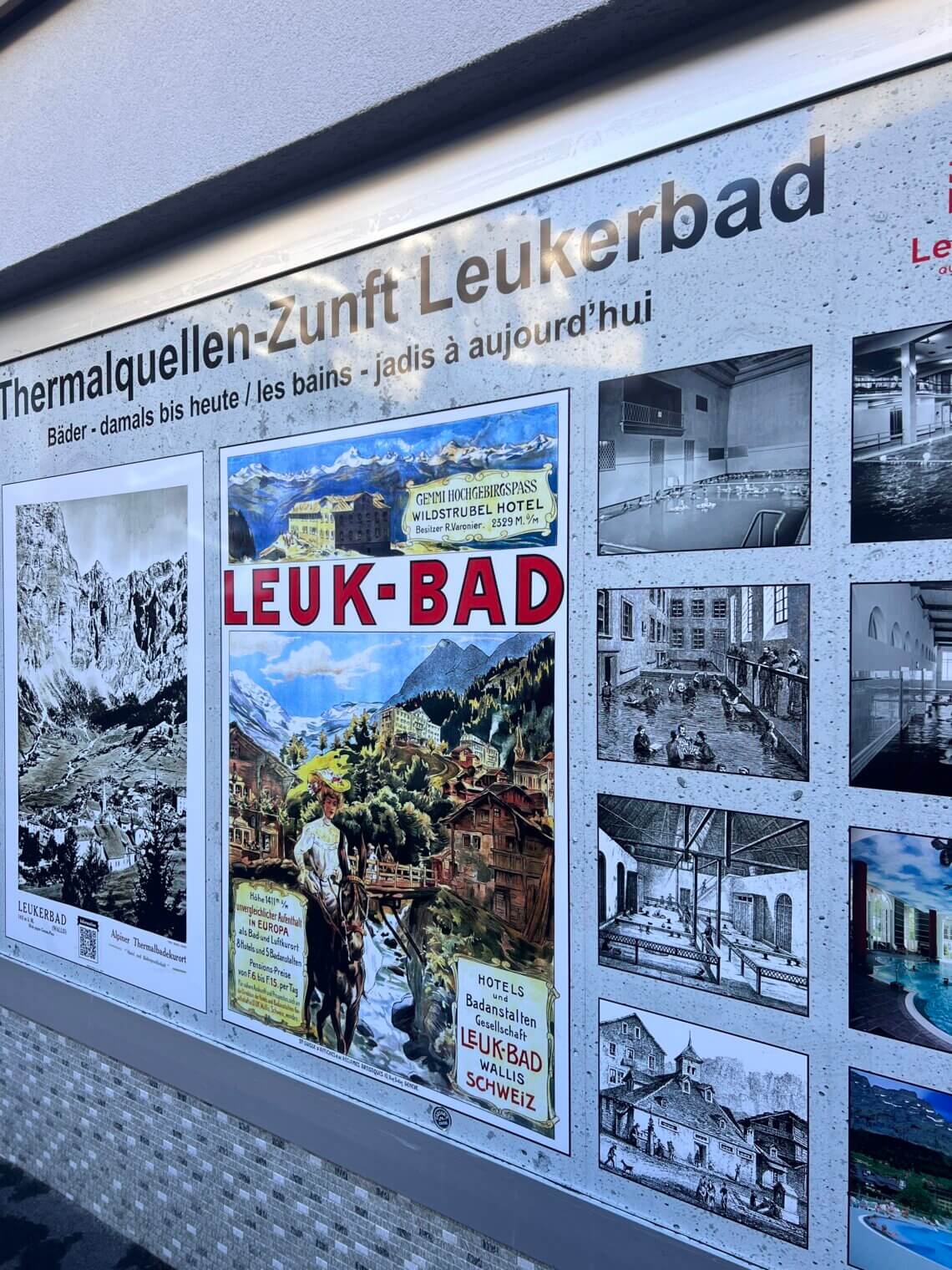 De geschiedenis van Leukerbad