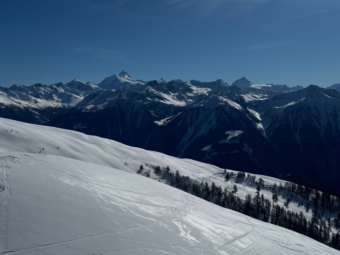 Uitzicht vanaf Rinderhutte