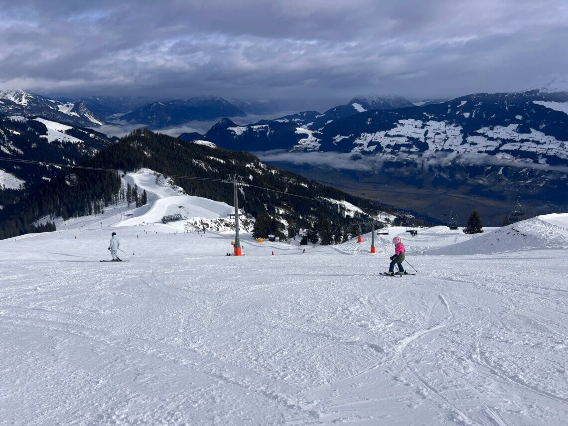 Fijne, brede pistes bij Spieljoch! 