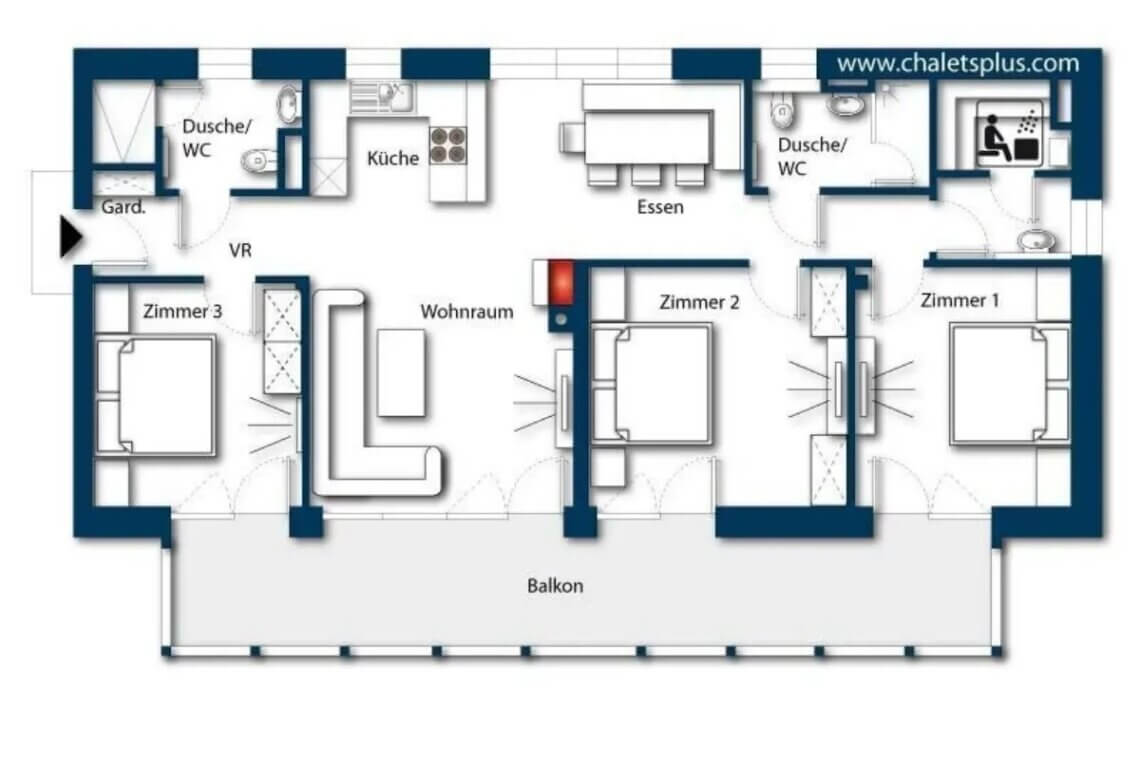 Alpinegold Residenz Goldquelle Penthouse Suite