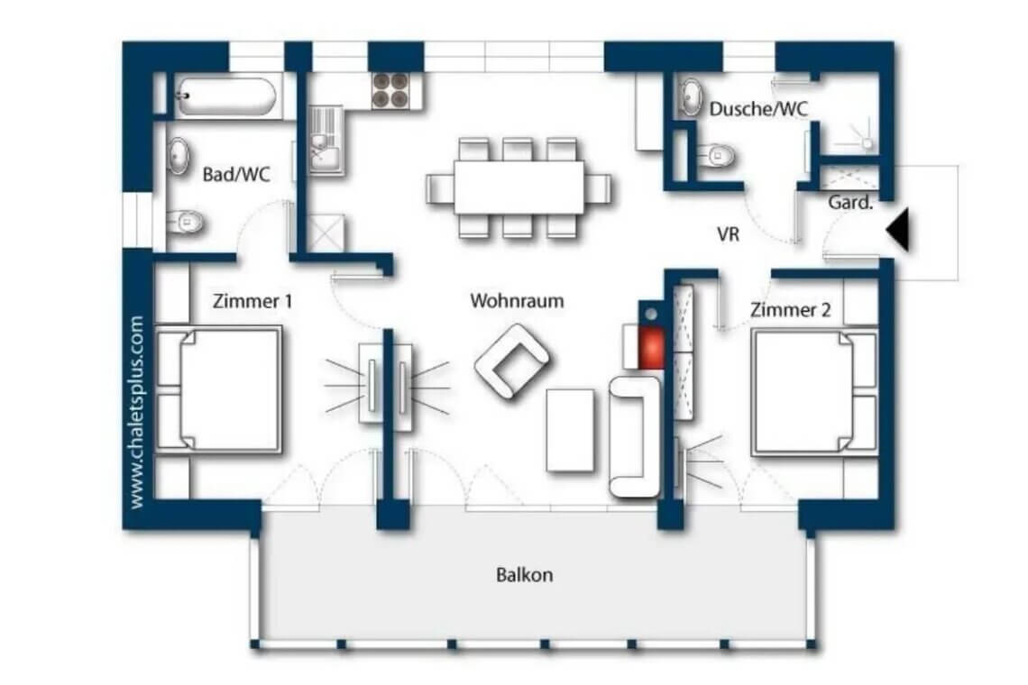 Alpinegold Residenz Hocharn Penthouse Suite
