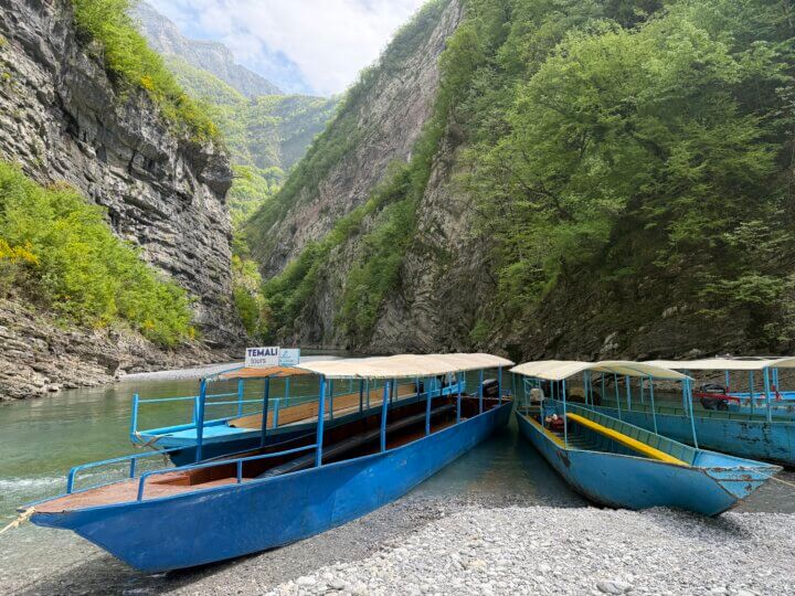 Shala river, ook wel het Thailand van Albanië