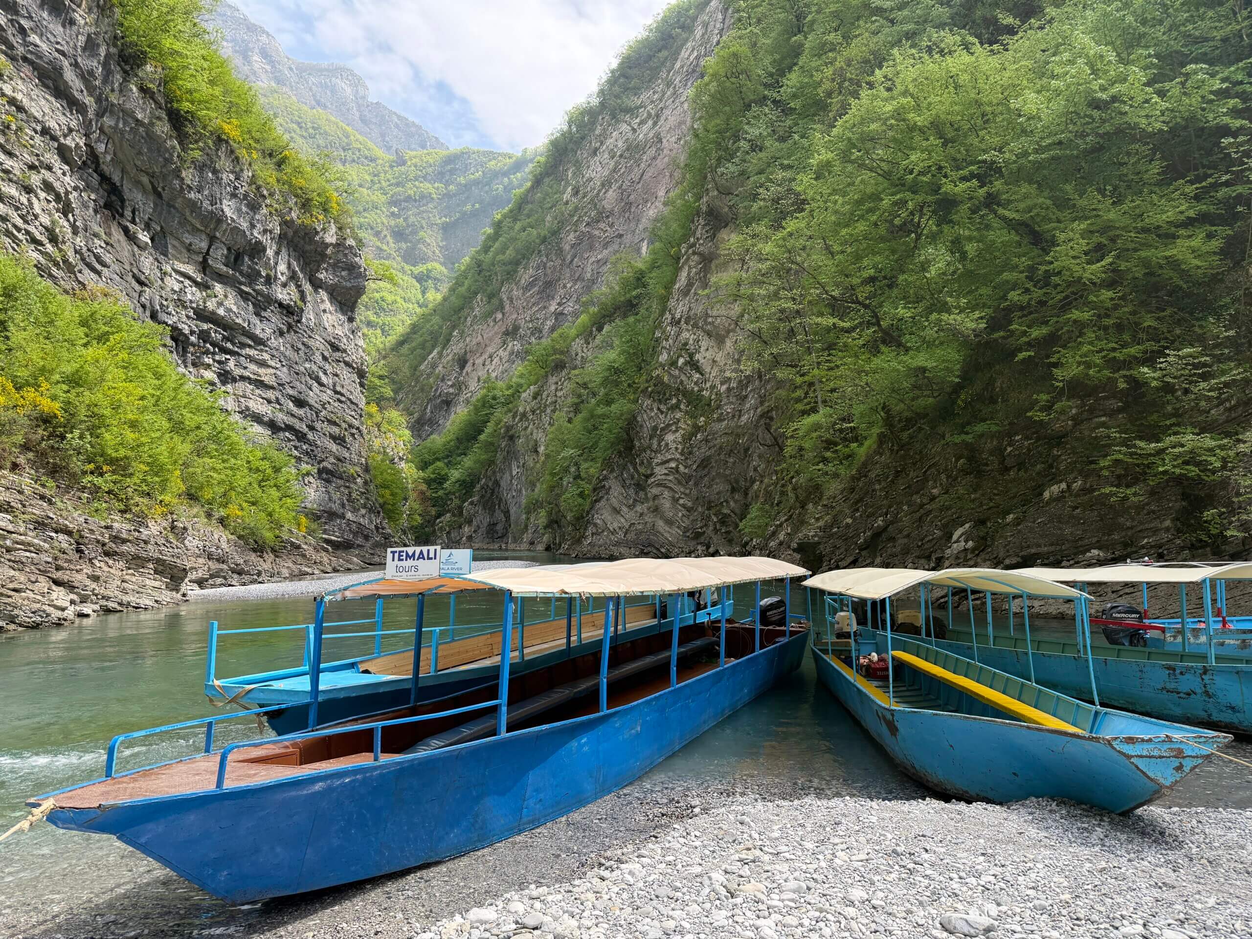Shala river, ook wel het Thailand van Albanië