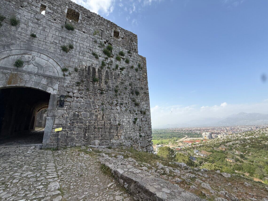 Rozafa kasteel in Shkodër in Albanië