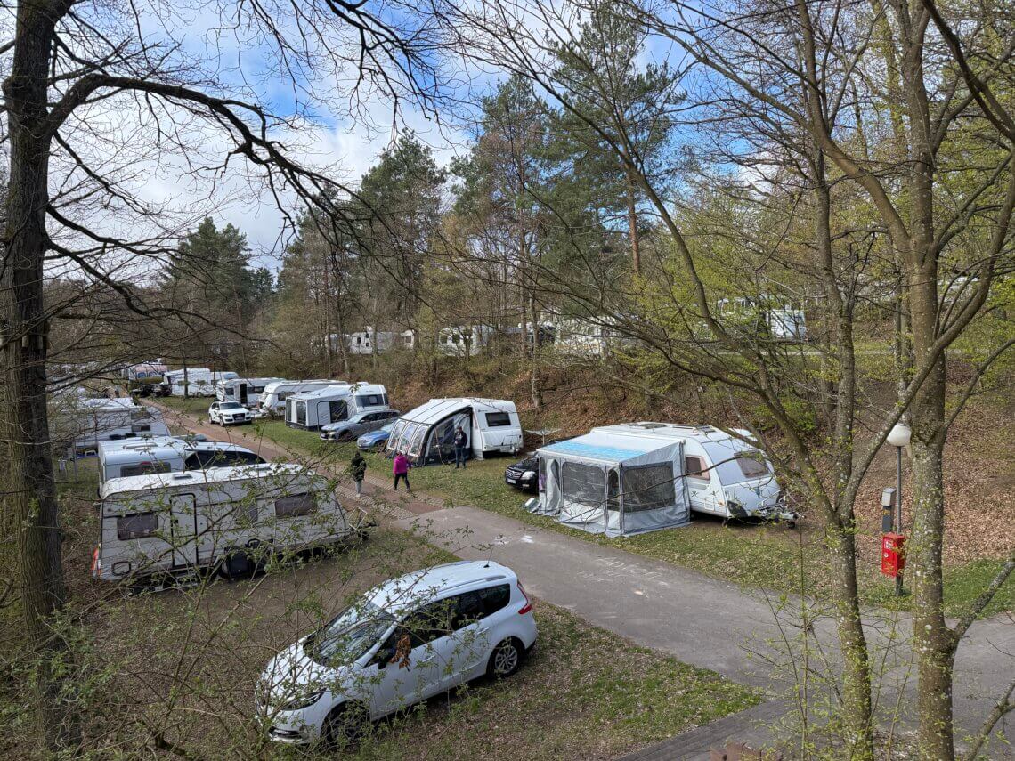 Bij Landal Sonnenberg zit ook een camping.