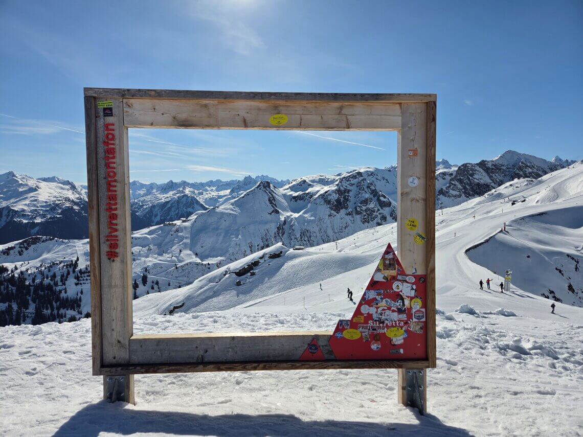 Skigebied Silvretta Montafon