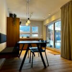 Berghaus Wanderlust appartement eethoek.