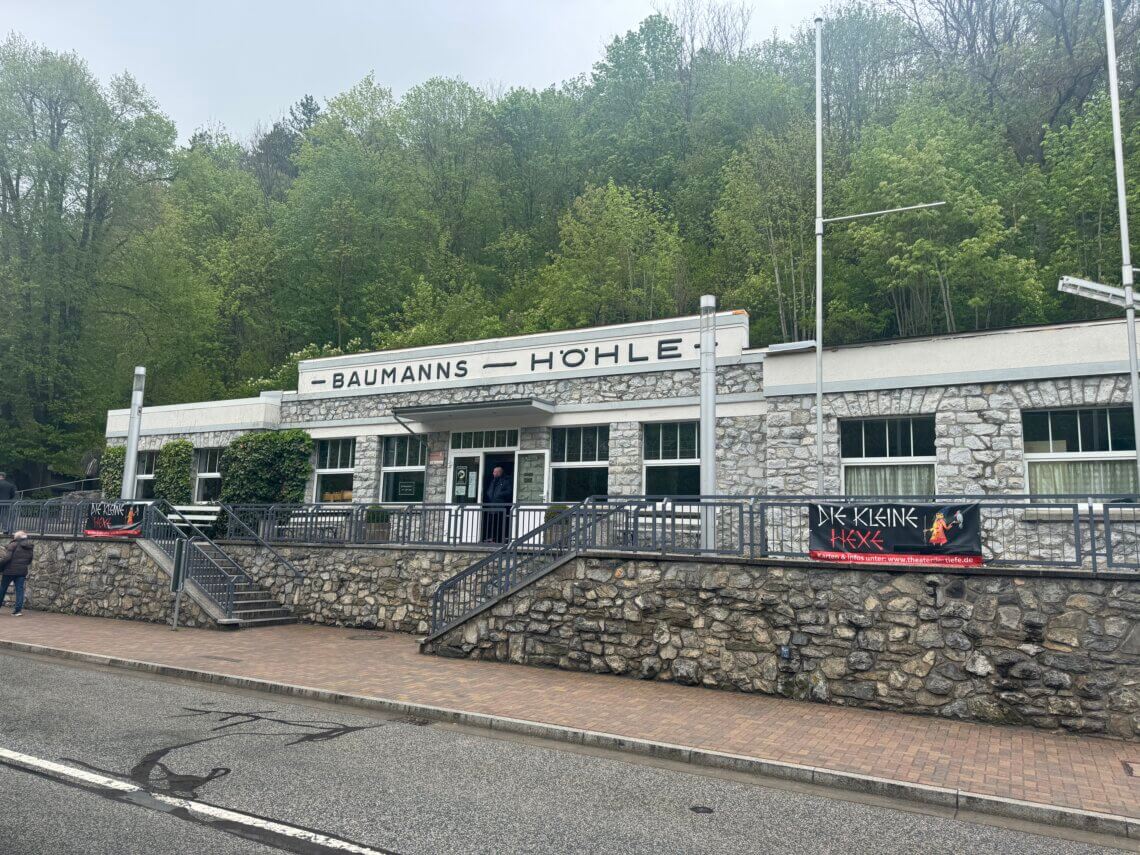 De Baumannshöhle in OBEN im HARZ. Met kinderen ook een bezoek waard!