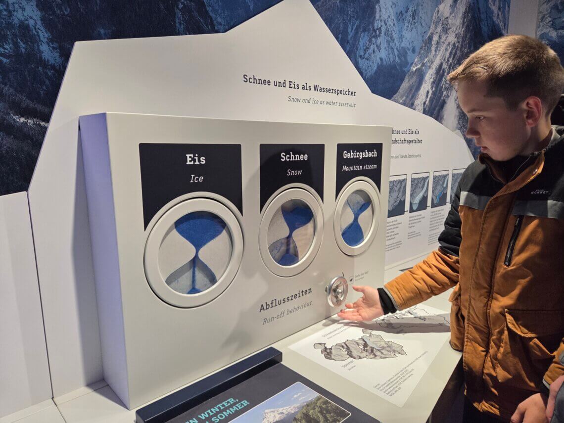 bezoek st Bartholomä ga met je kinderen naar de watertentoonstelling.