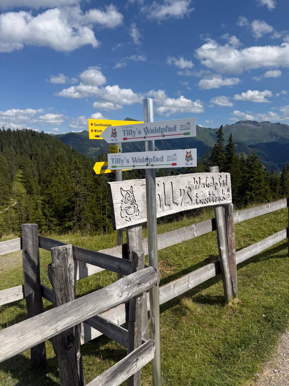 Tilly's wandelpad in Rauris 